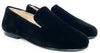 Hoo Black Velvet Loafer-Tassel Children Shoes