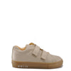 Dulis Cream Leather Velcro Sneaker-Tassel Children Shoes