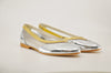 Sonatina Silver and Gold &quot;V&quot; Slip-On with PVC-Tassel Children Shoes
