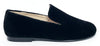 Hoo Black Velvet Loafer-Tassel Children Shoes