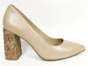 Marian Nude Cork 3&quot; Heel-Tassel Children Shoes