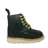 Young Soles Hunter Green Boot-Tassel Children Shoes