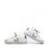 Veja White Matcha Lavander Lace Sneaker-Tassel Children Shoes
