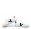 Veja White Cobalt Lace Sneaker-Tassel Children Shoes