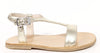 Manuela Gold T-strap Sandal-Tassel Children Shoes
