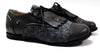 Manuela Gray Wool Oxford-Tassel Children Shoes