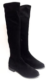 Marian Black Suede Over-the-Knee Stretch Boot-Tassel Children Shoes