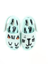 Mini Melissa Mint Green Kitten Sandal-Tassel Children Shoes