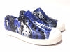 Native Shoes Jefferson Marbled Black and Blue-Tassel Children Shoes