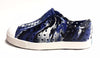 Native Shoes Jefferson Marbled Black and Blue-Tassel Children Shoes