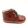 Naturino Cognac and Green Bootie-Tassel Children Shoes