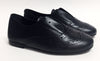 Papanatas Navy Slip-on Oxford-Tassel Children Shoes