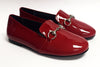 Papanatas Red Patent Buckle Smoking Slipper-Tassel Children Shoes