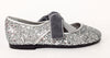 Papanatas Silver Glitter Open Oxford-Tassel Children Shoes