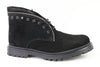 Papanatas Black Suede Studded Boot-Tassel Children Shoes