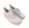 PèPè Light Gray Slip-on Oxford-Tassel Children Shoes