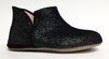 Pepe Sparkly Black Ankle Slipper-Tassel Children Shoes