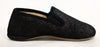 Pepe Sparkly Black Slipper-Tassel Children Shoes