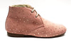 Plumeti Rain Dark Rose fur Lined Bootie-Tassel Children Shoes