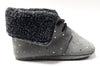 Plumeti Rain Gray Fur Bootie-Tassel Children Shoes