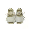 Shoes Le Petit White Open Lace Pre-walker Sandal-Tassel Children Shoes