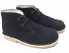 Sonatina Black Suede Lace-up Bootie-Tassel Children Shoes