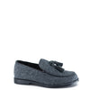 LMDI Gray Wool Tassel Loafer-Tassel Children Shoes