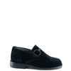 Blublonc Black Velvet Chain Dress Shoe-Tassel Children Shoes