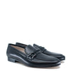 Hoo Black Leather Toggle Dress Shoe-Tassel Children Shoes