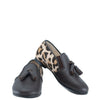 Sonatina Brown Leopard Tassel Smoking Shoe-Tassel Children Shoes