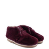 Sonatina Burgundy Teddy Lace Bootie-Tassel Children Shoes