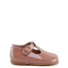 Papanatas Burnt Rose Patent Baby Shoe-Tassel Children Shoes