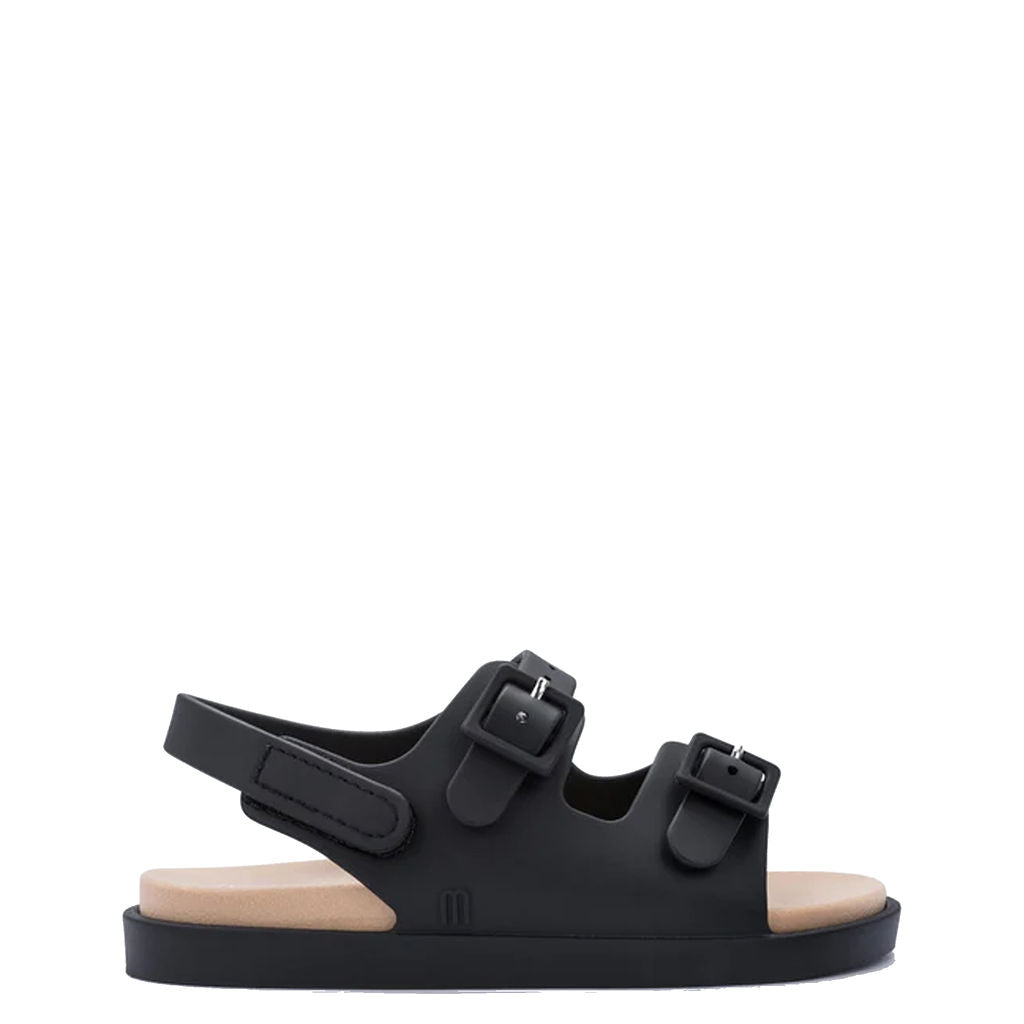 Mini Melissa Black Jelly Sandal-Tassel Children Shoes