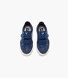 Veja Cobalt and Red Velcro Sneaker-Tassel Children Shoes