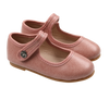 Zeebra Rose Quartz Classic Leather Mary Jane-Tassel Children Shoes